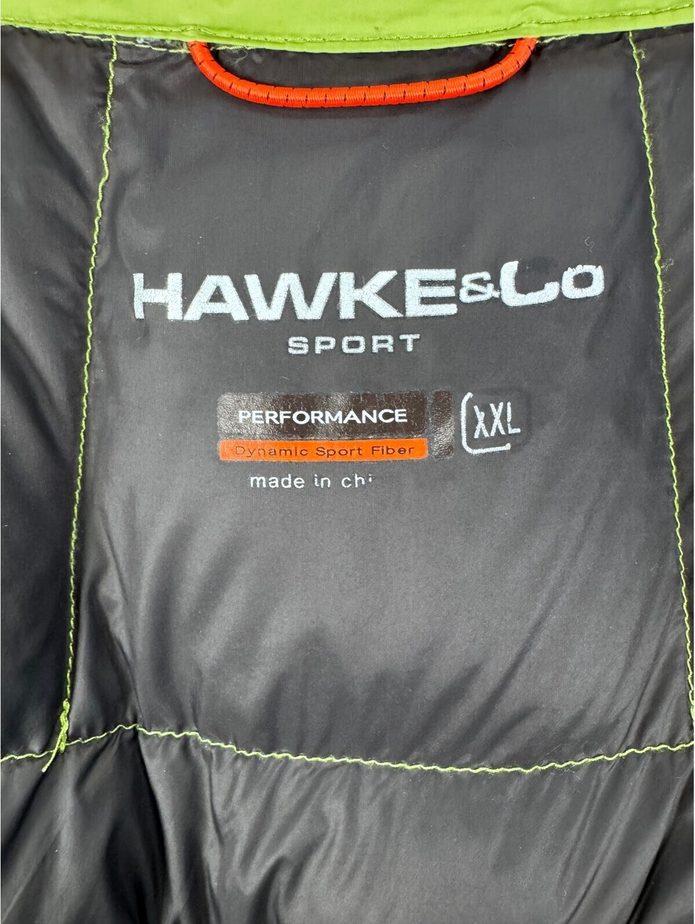 Hawke & Co Sport Down Puffer Jacket Mens XXL Green Gorpcore Winter Cold Coat - Picture 6 of 9